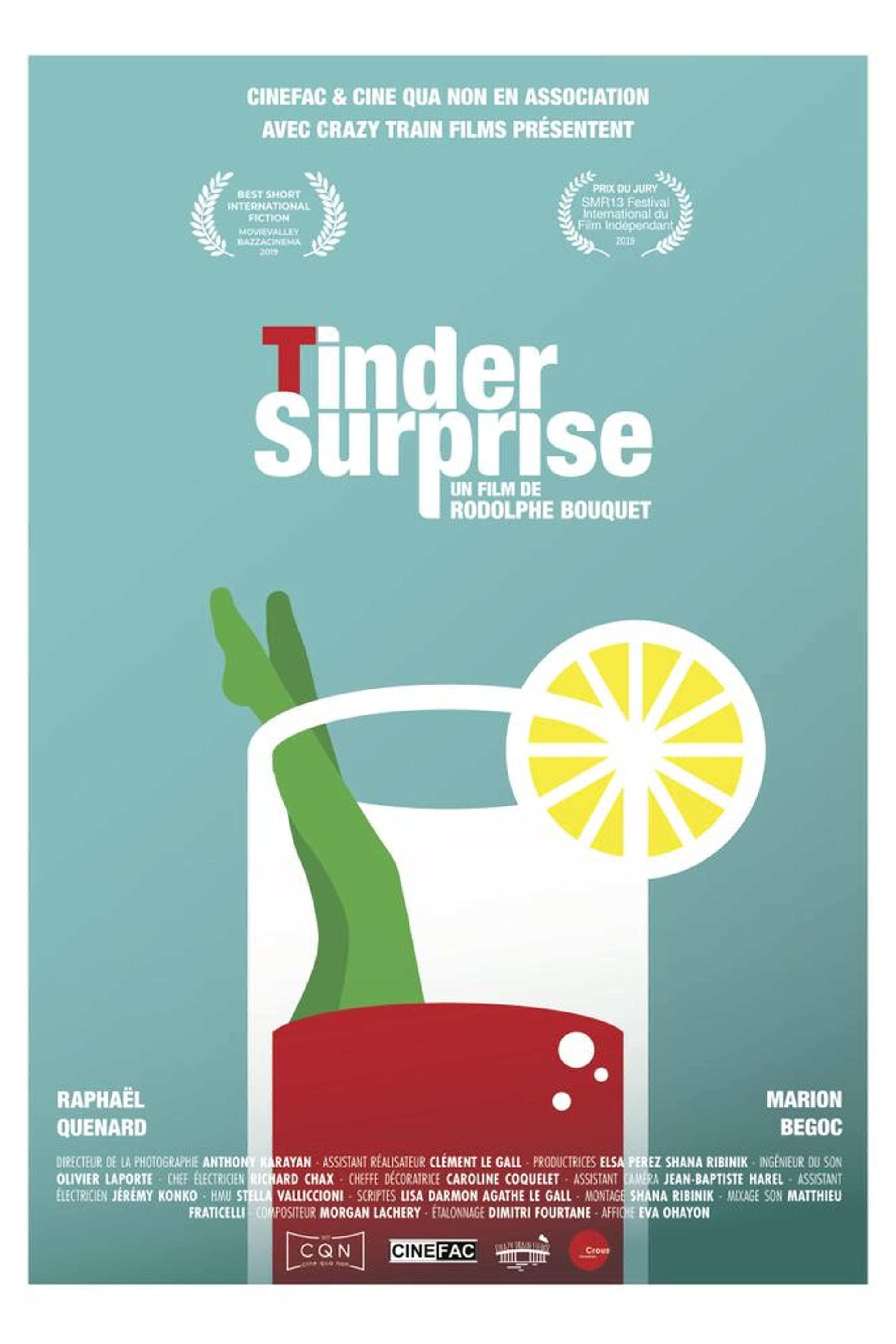 Tinder Surprise backdrop