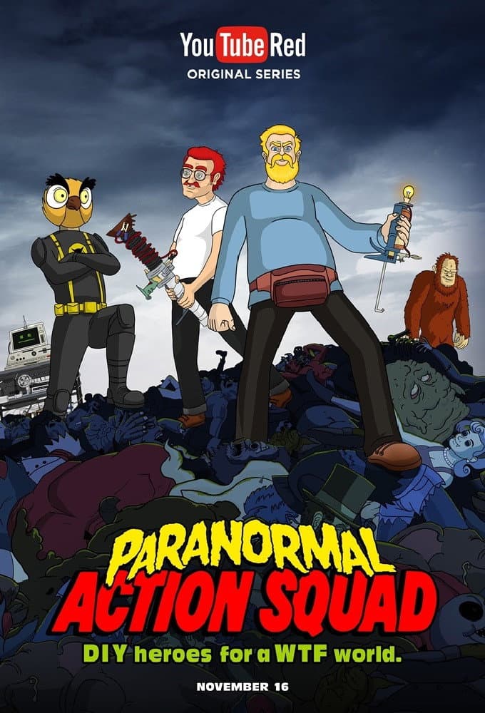 The Paranormal Action Squad backdrop