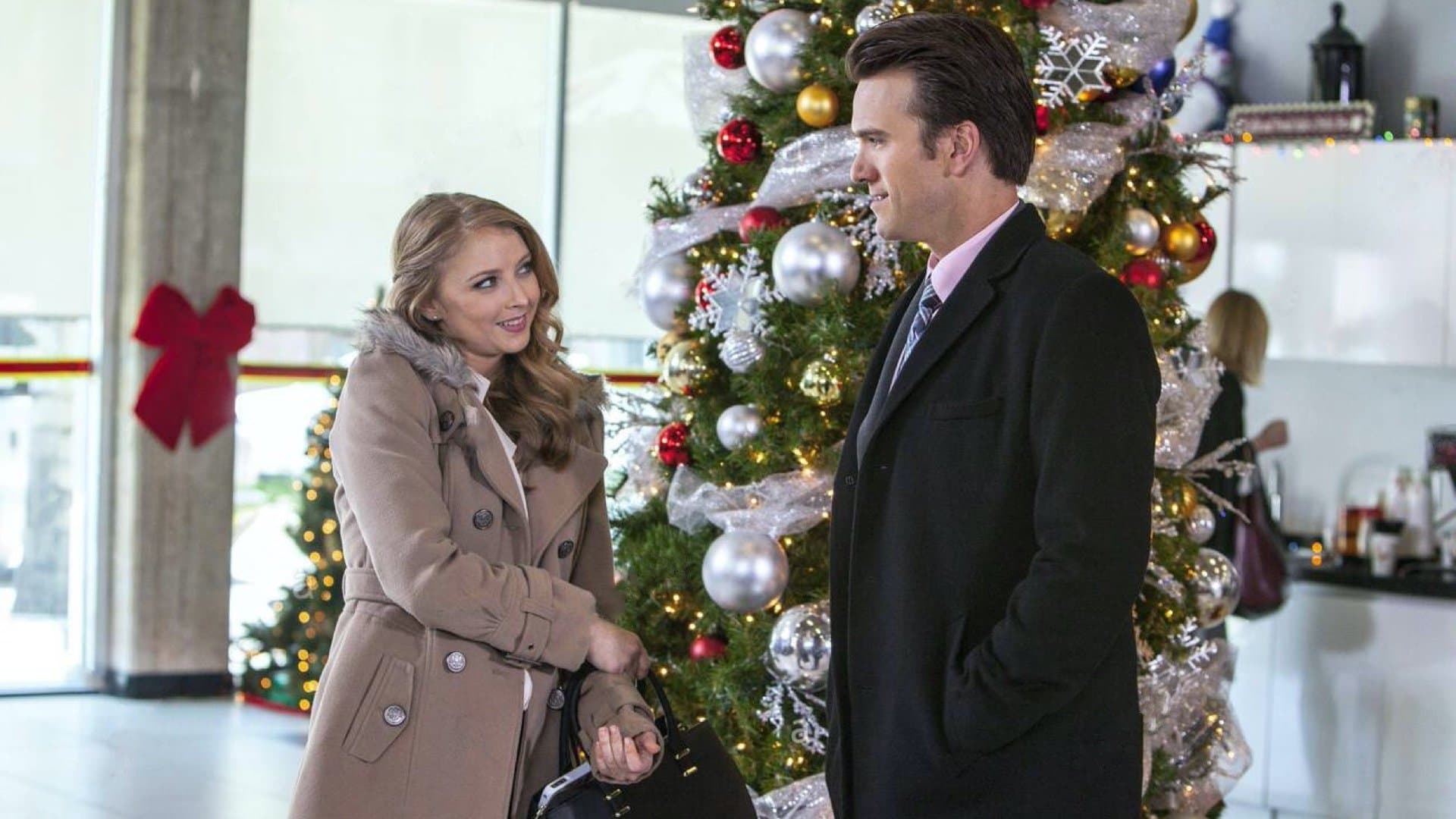 A Christmas Kiss II backdrop