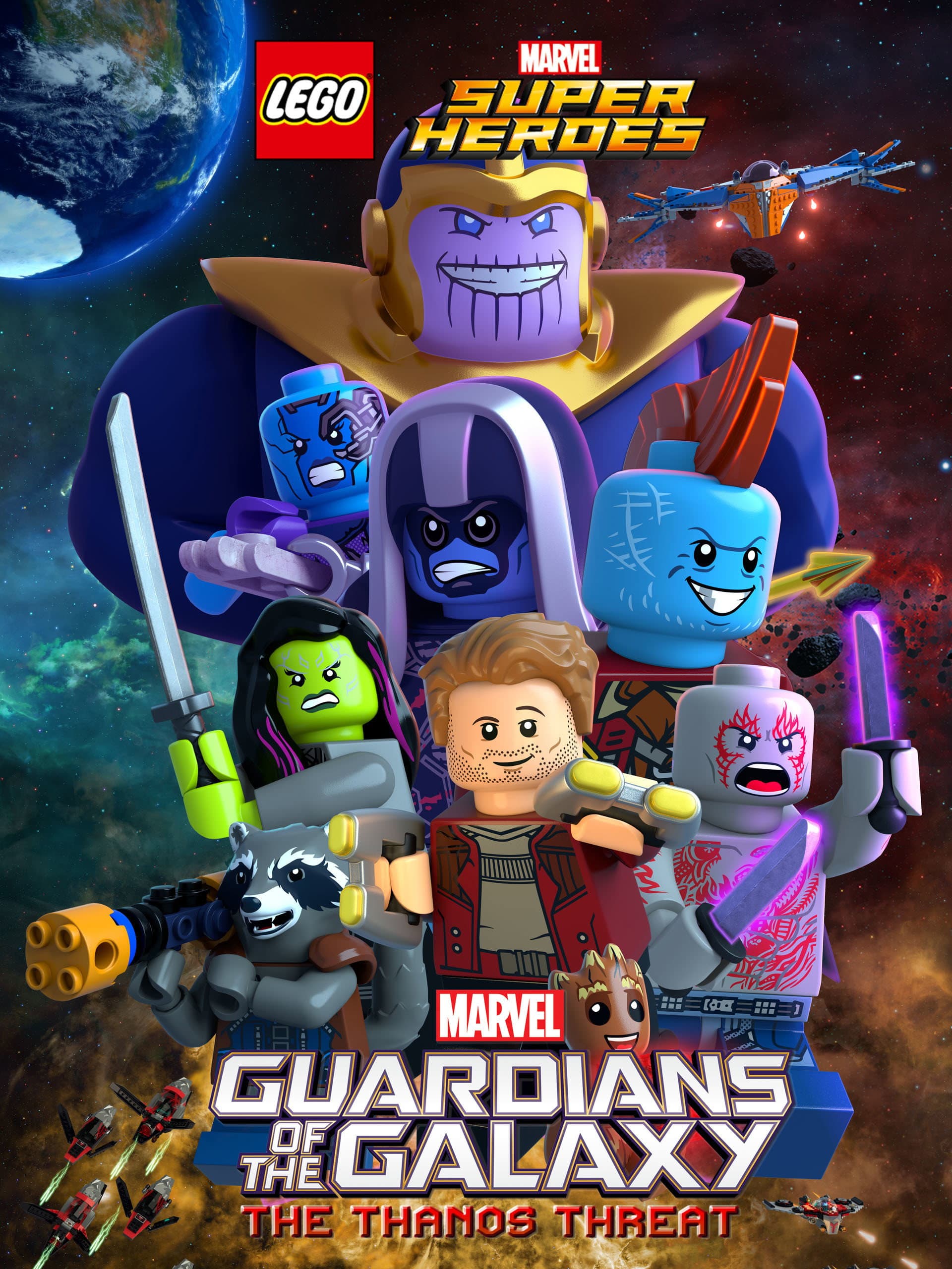 LEGO Marvel Super Heroes - Guardians of the Galaxy: The Thanos Threat backdrop