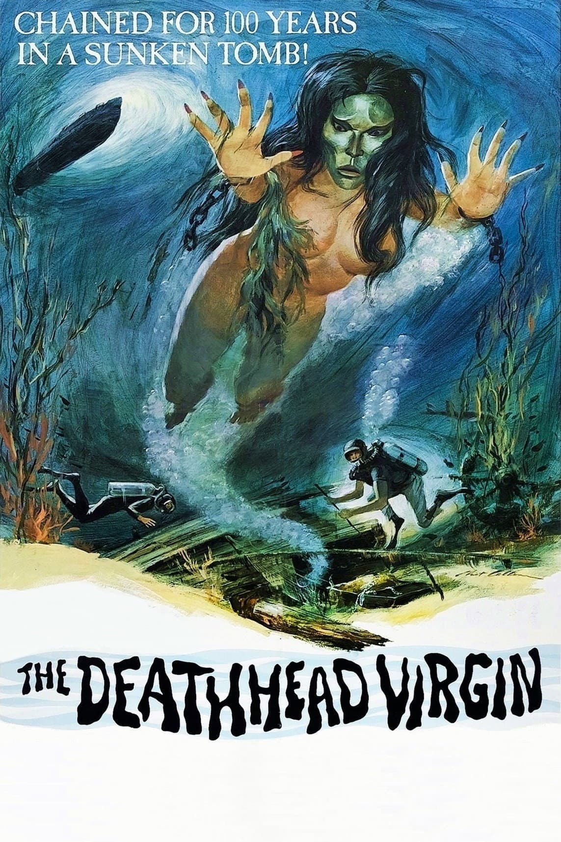 The Deathhead Virgin backdrop