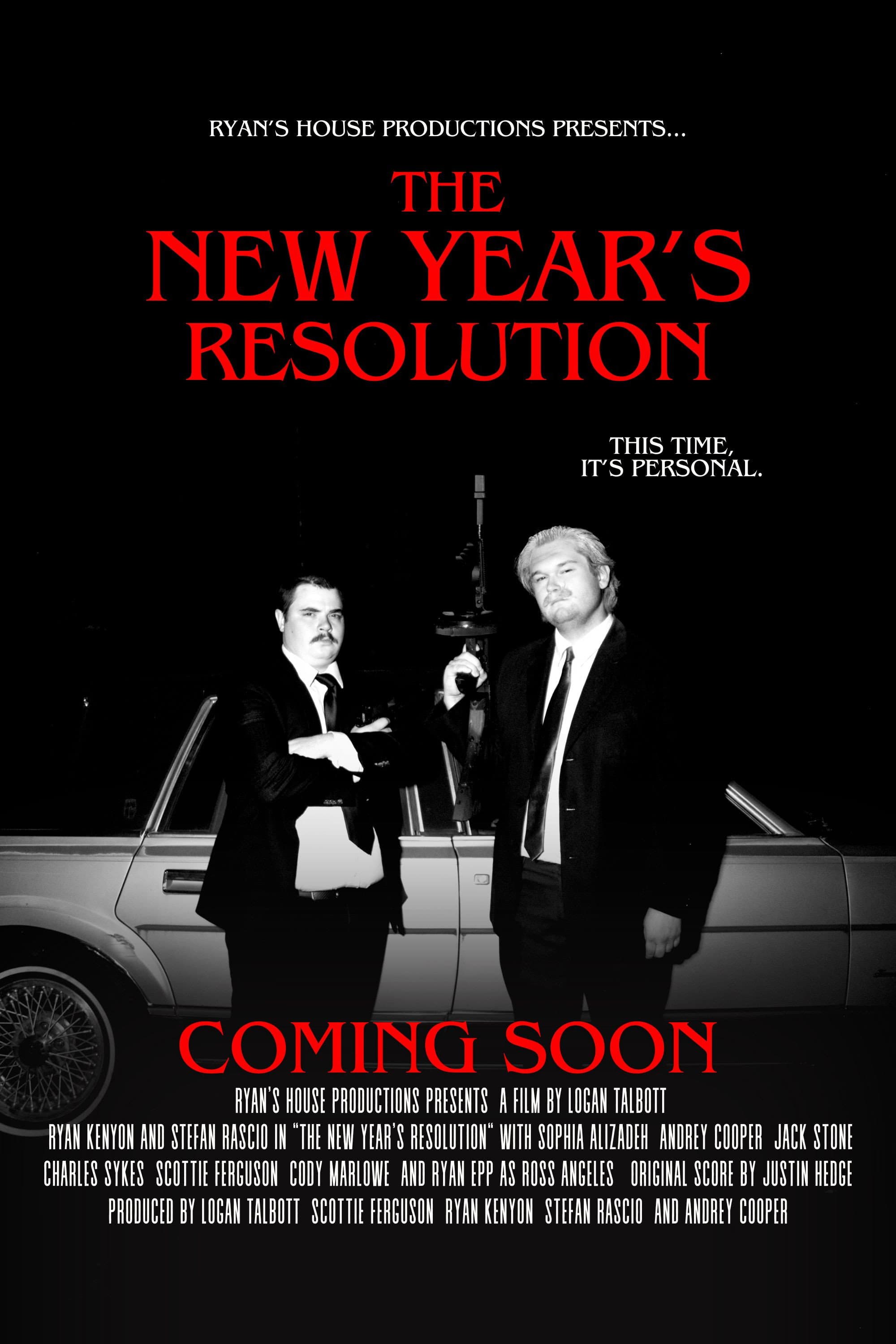 The New Year's Resolution backdrop