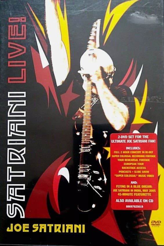 Satriani Live backdrop