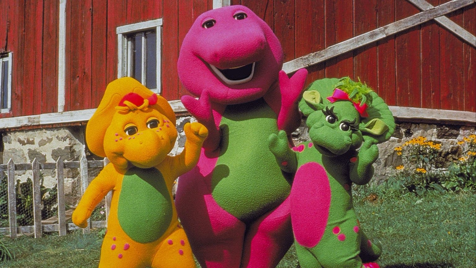 Barney's Great Adventure backdrop