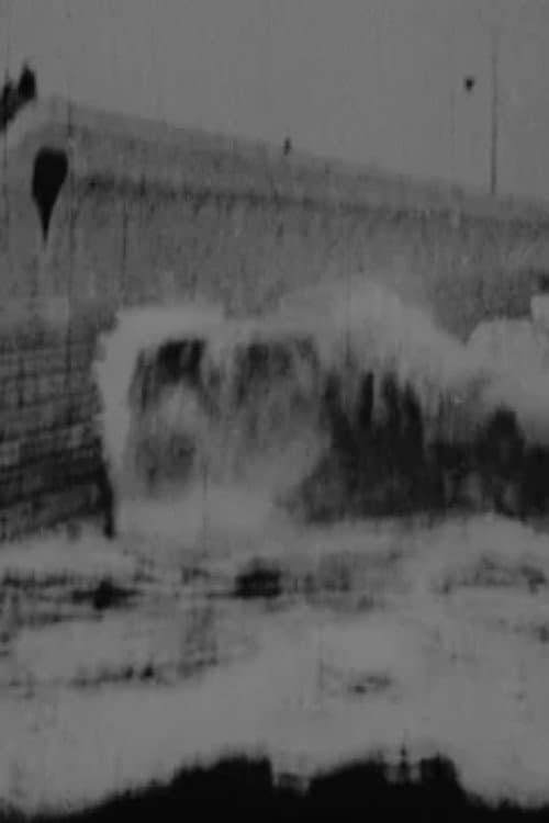 Rough Sea at Dover backdrop