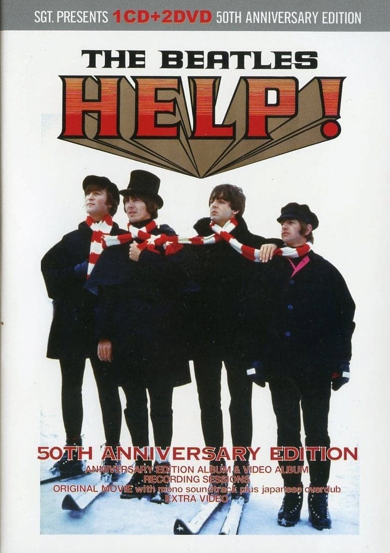 THE BEATLES in HELP! backdrop