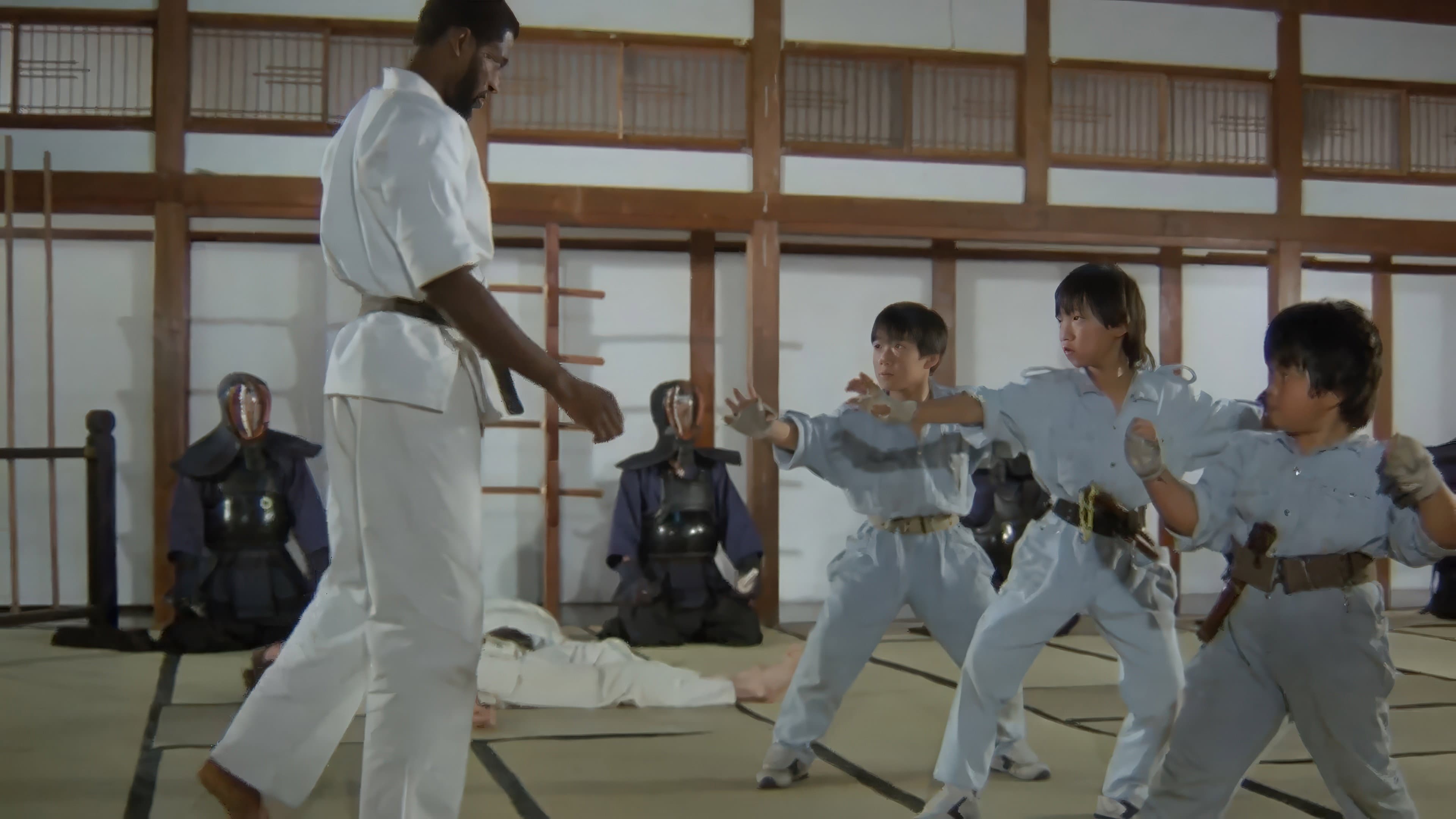 The Kung Fu Kids backdrop