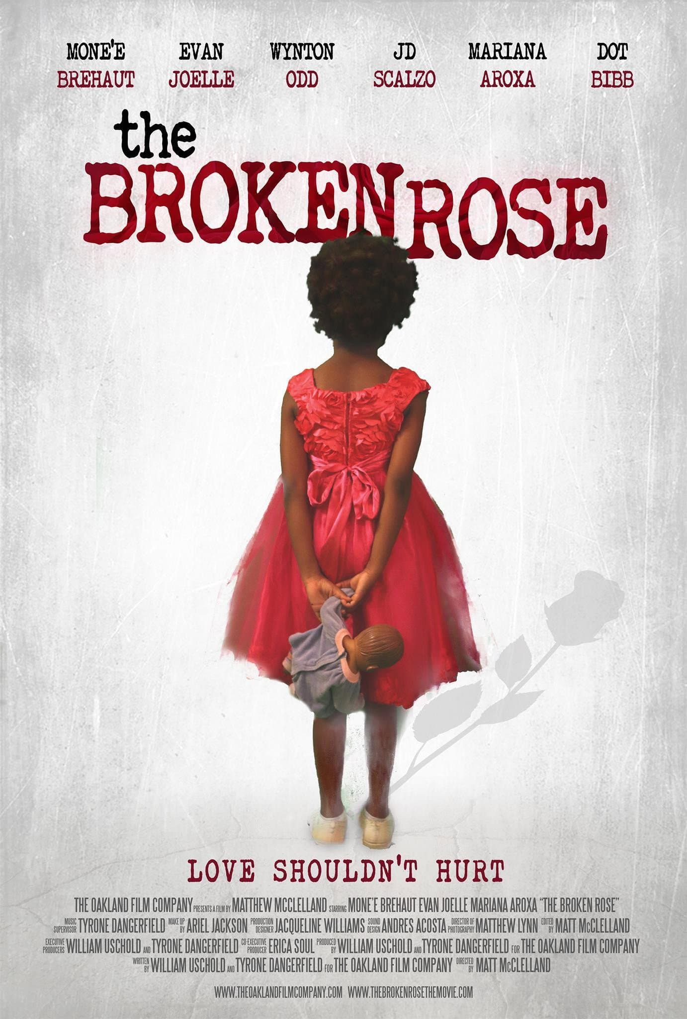 The Broken Rose backdrop