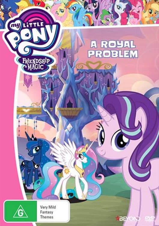 My Little Pony Friendship Is Magic: A Royal Problem backdrop