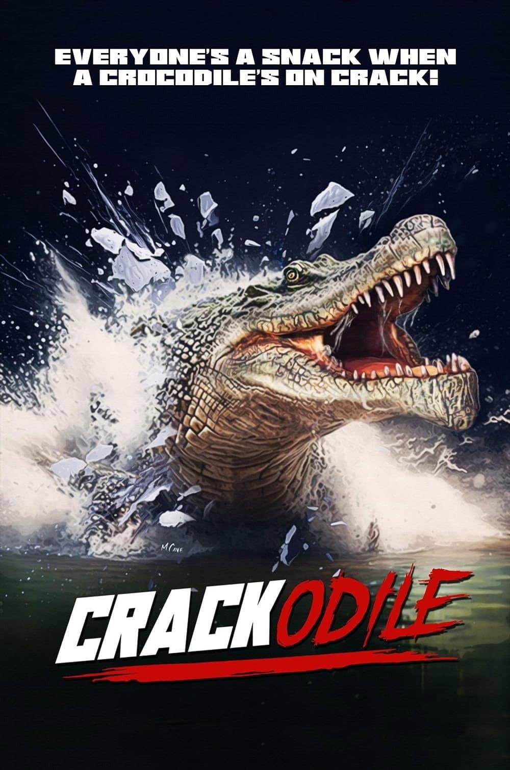 Crackodile backdrop