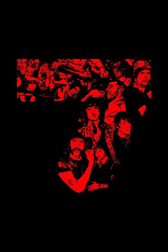 The Ed Banger Seven backdrop