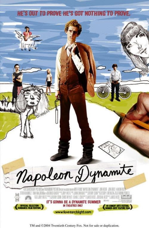 On Location Napoleon Dynamite backdrop