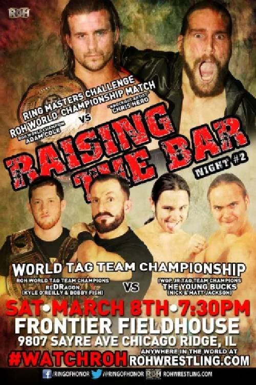 ROH: Raising The Bar - Day 2 backdrop