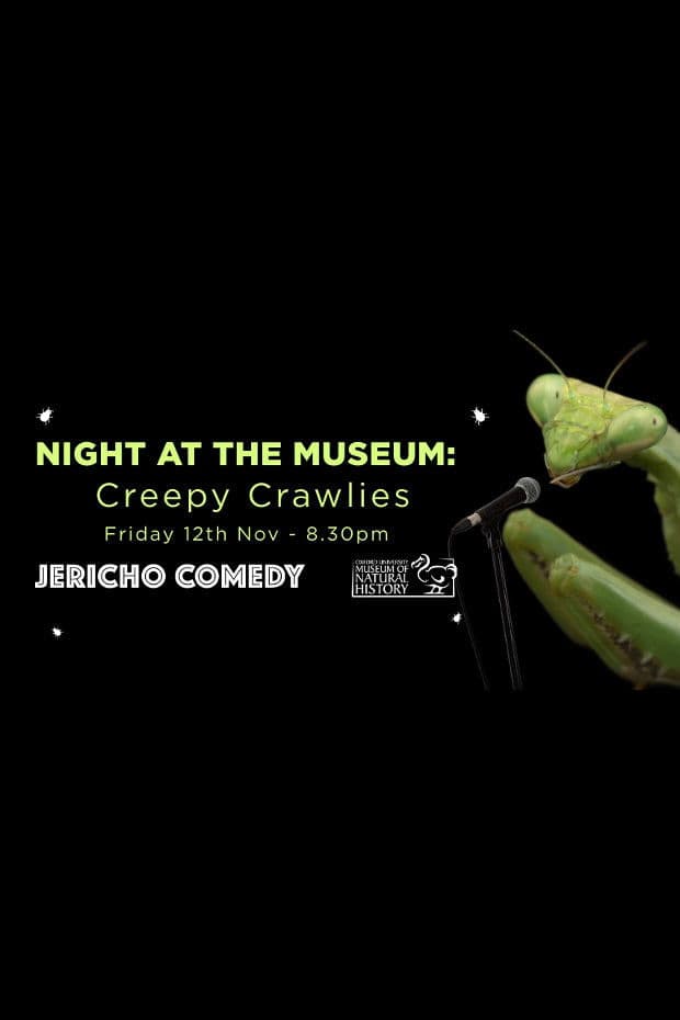 Night At The Museum: Creepy Crawlies backdrop