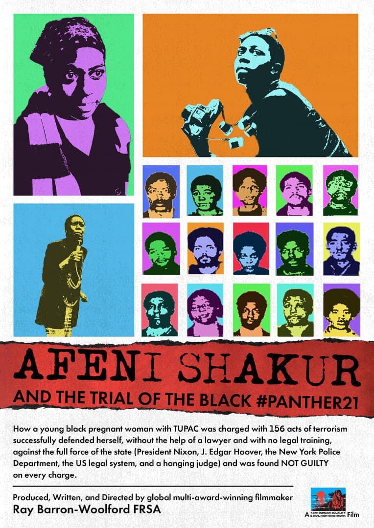 Afeni Shakur and the Trial of the Black Panther 21 backdrop