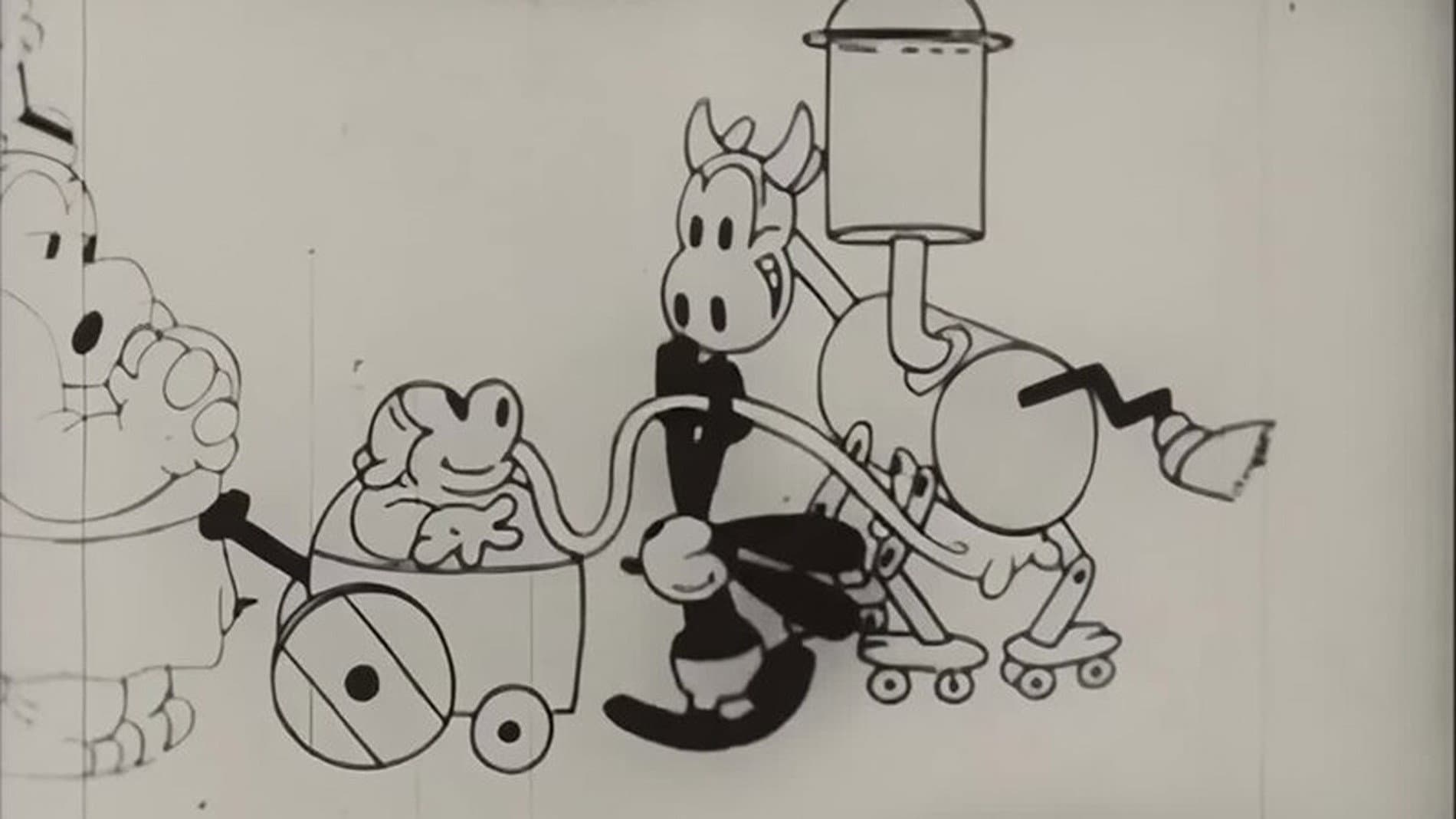 The Mechanical Cow backdrop