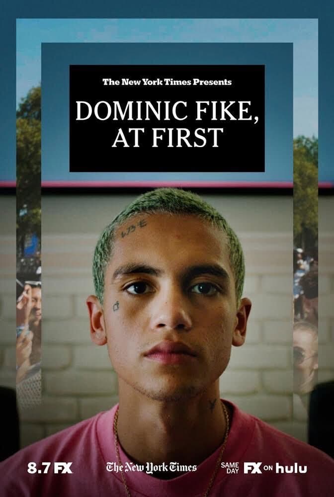 Dominic Fike, At First backdrop