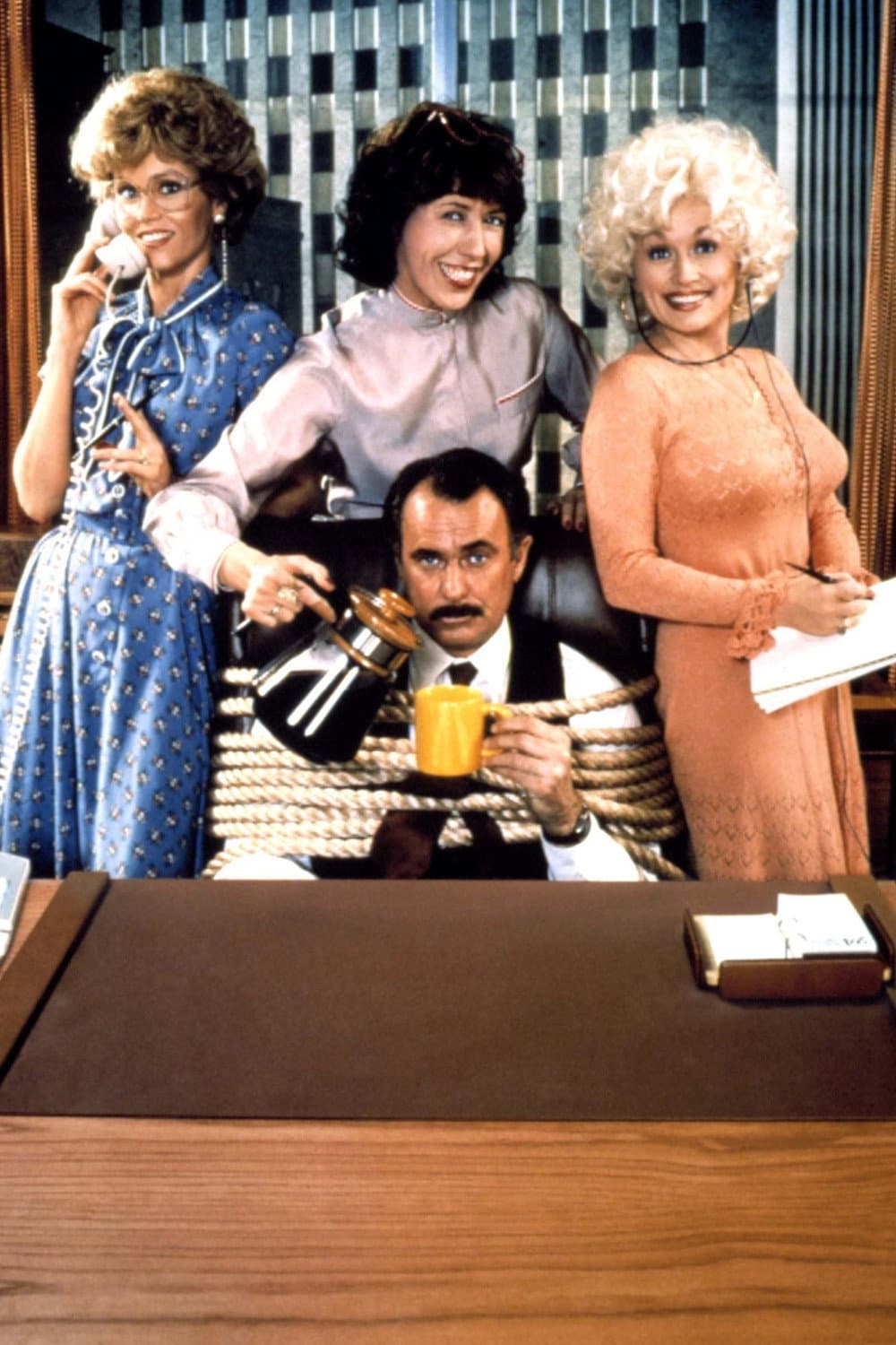 9 to 5 backdrop