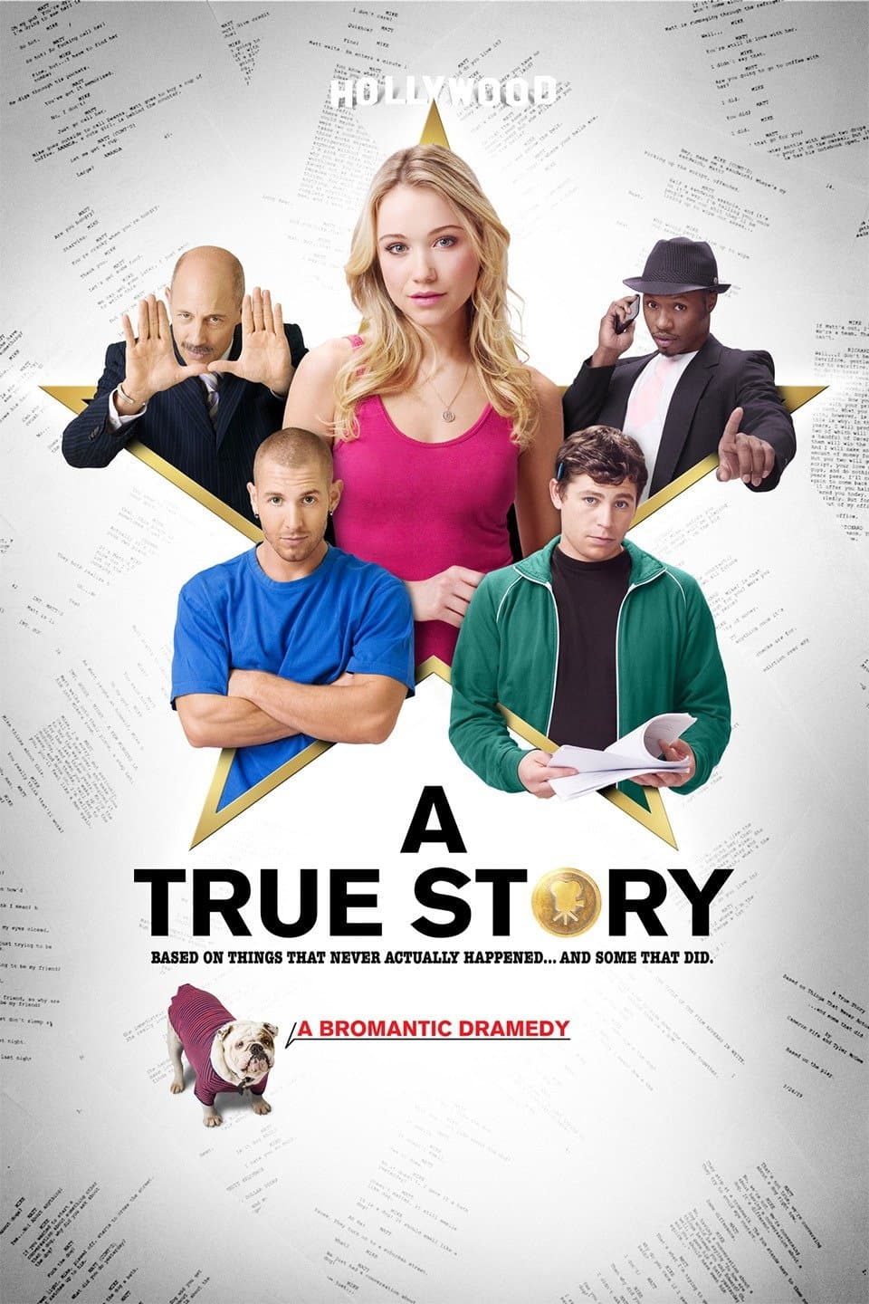 A True Story backdrop