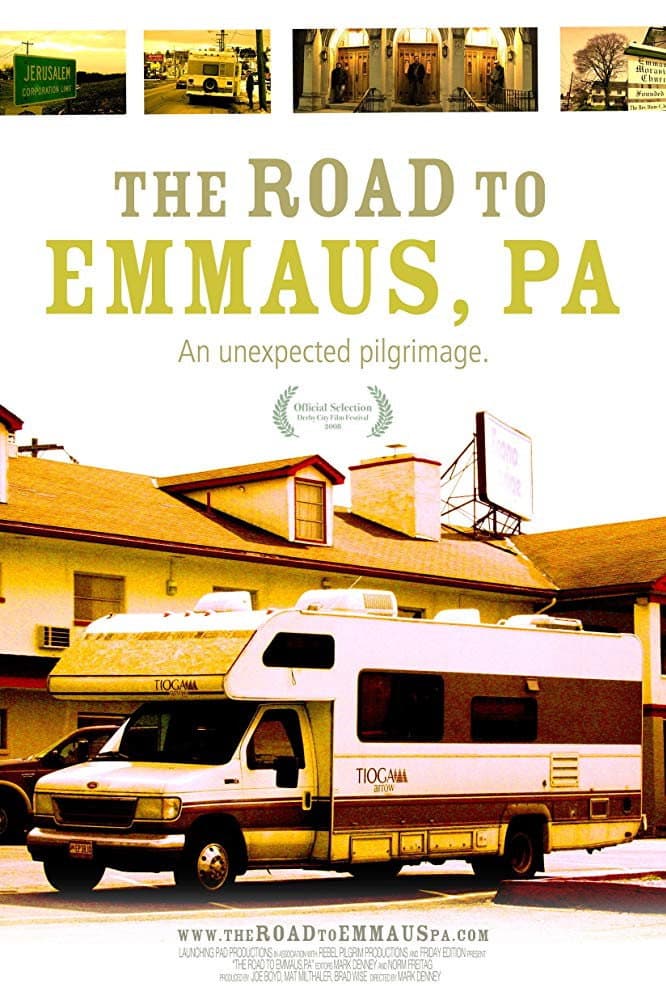 The Road to Emmaus, PA backdrop