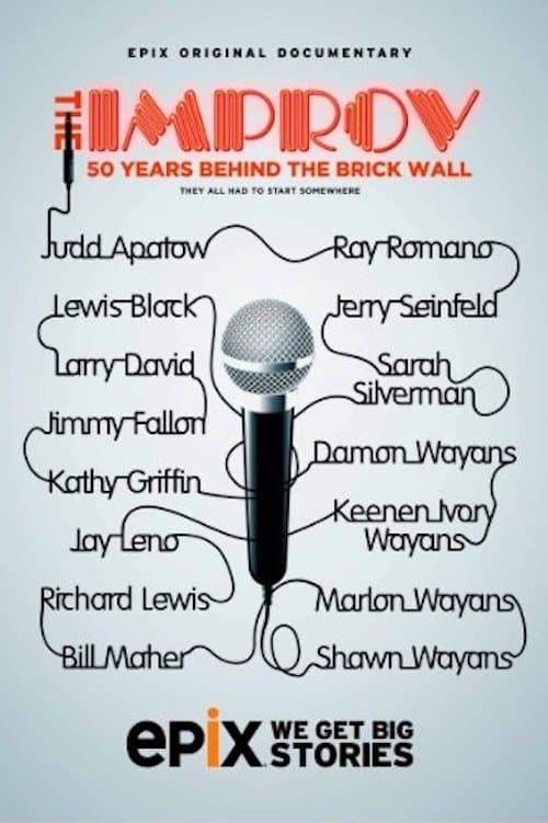 The Improv: 50 Years Behind the Brick Wall backdrop