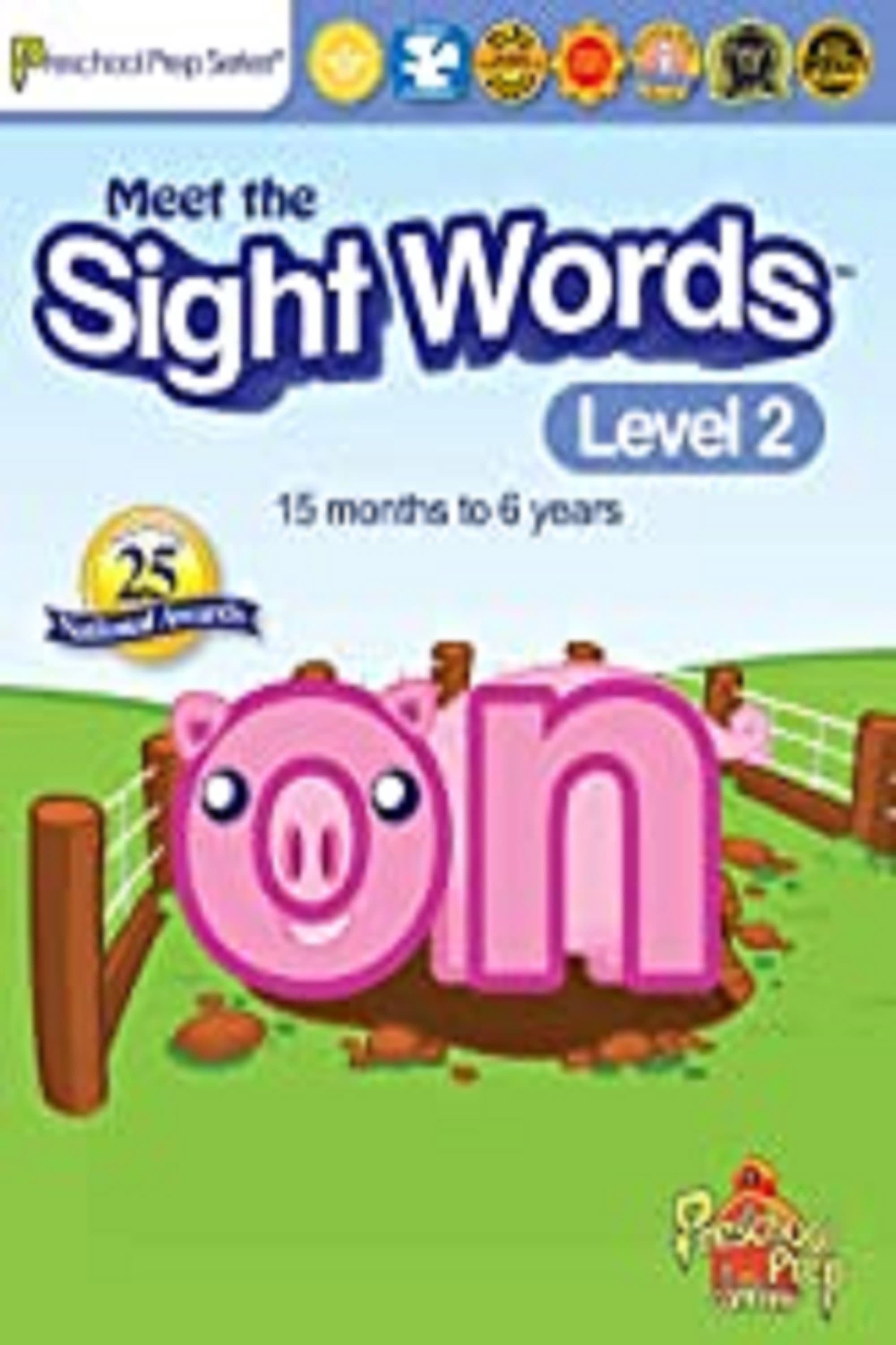 Meet the Sight Words Level 2 backdrop
