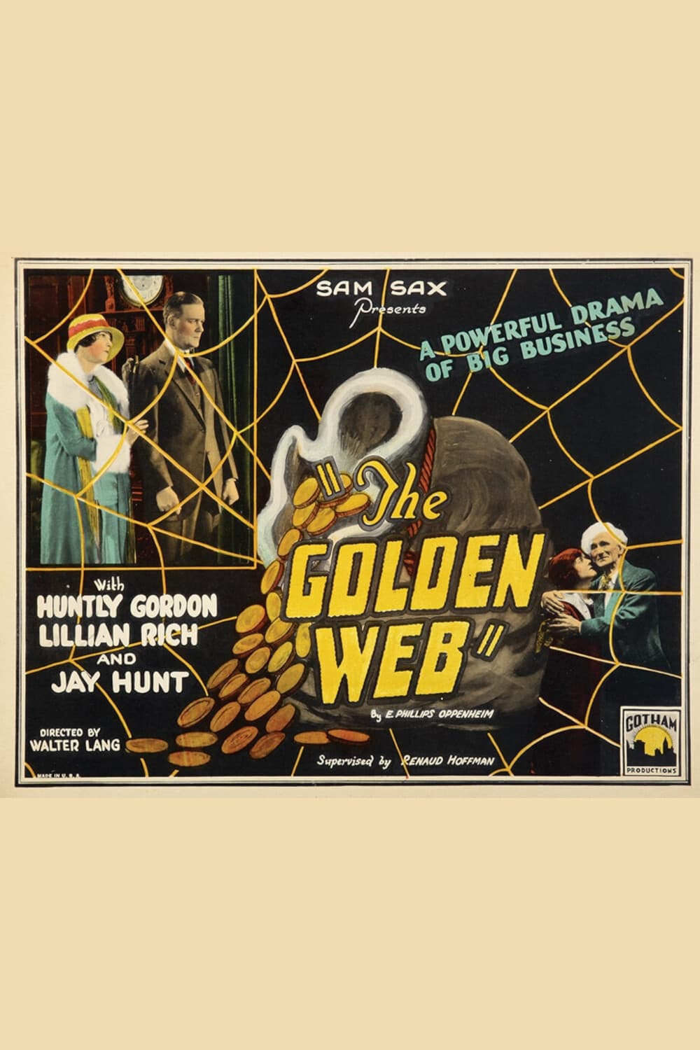 The Golden Web backdrop