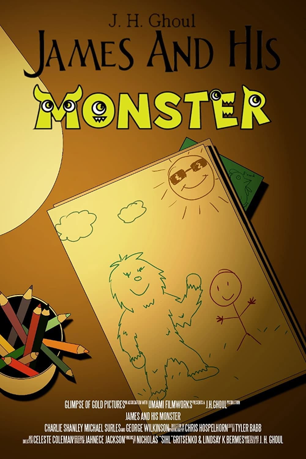 James and His Monster backdrop