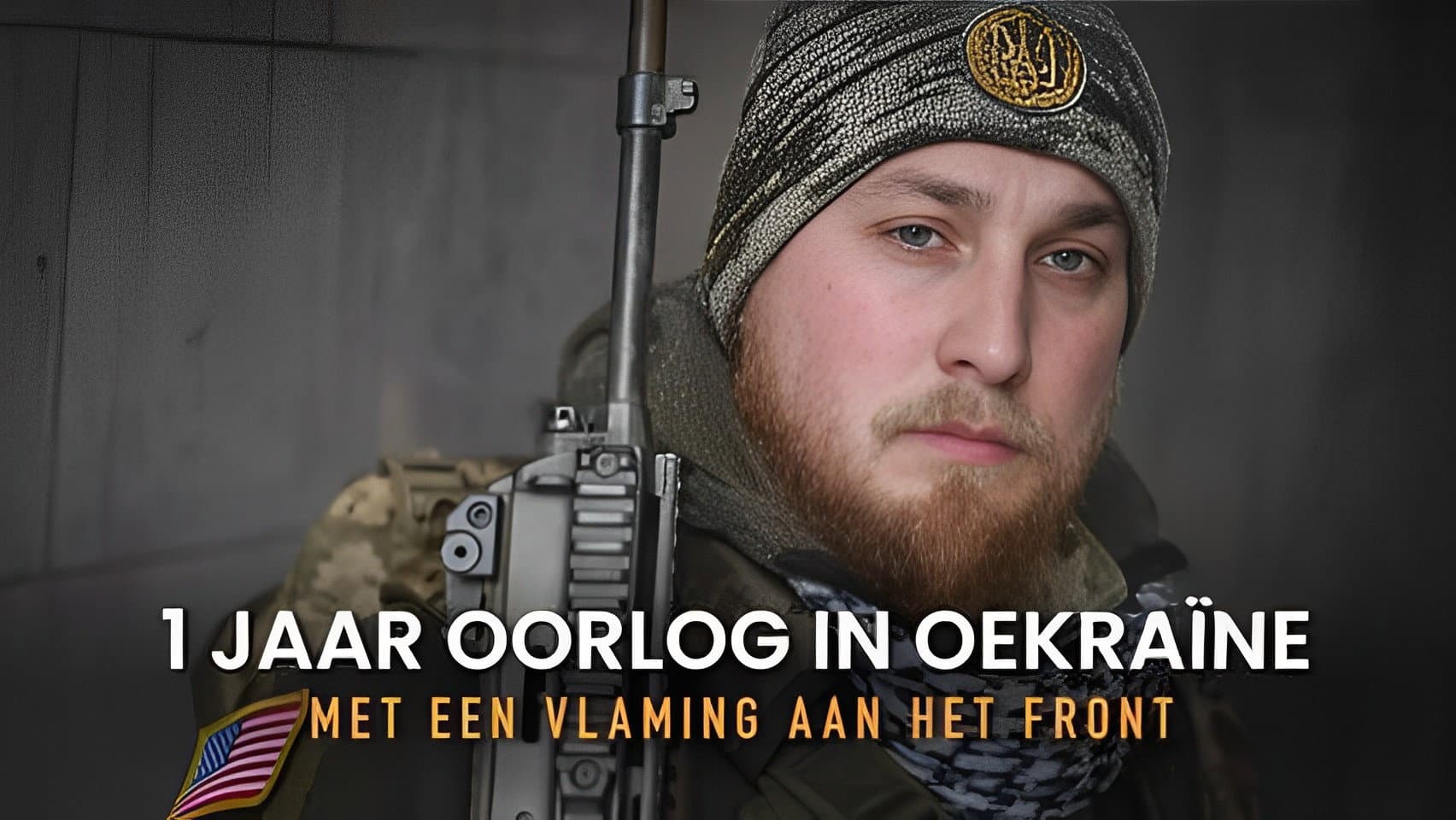 1 jaar oorlog in Oekraïne met een Vlaming aan het front backdrop