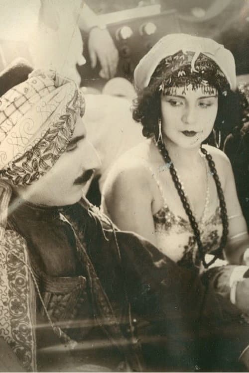 Lache in Harem backdrop