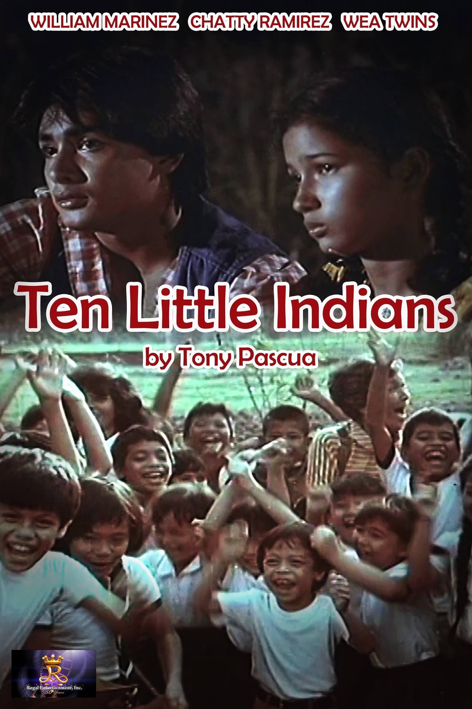 Ten Little Indians backdrop