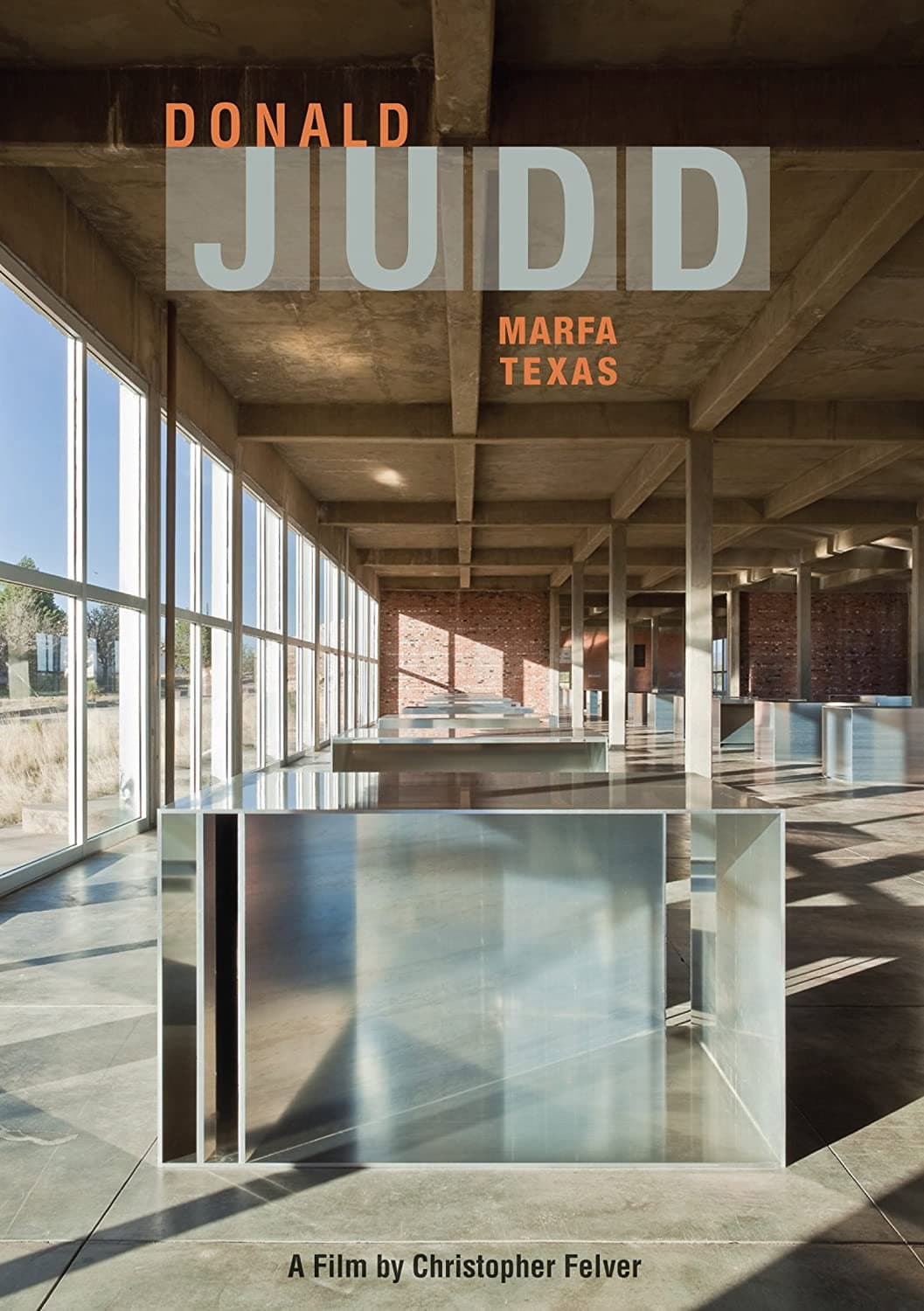 Donald Judd: Marfa Texas backdrop
