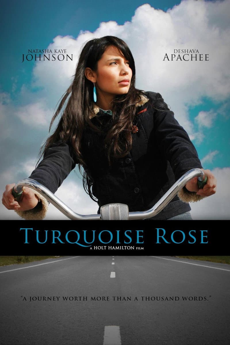 Turquoise Rose backdrop