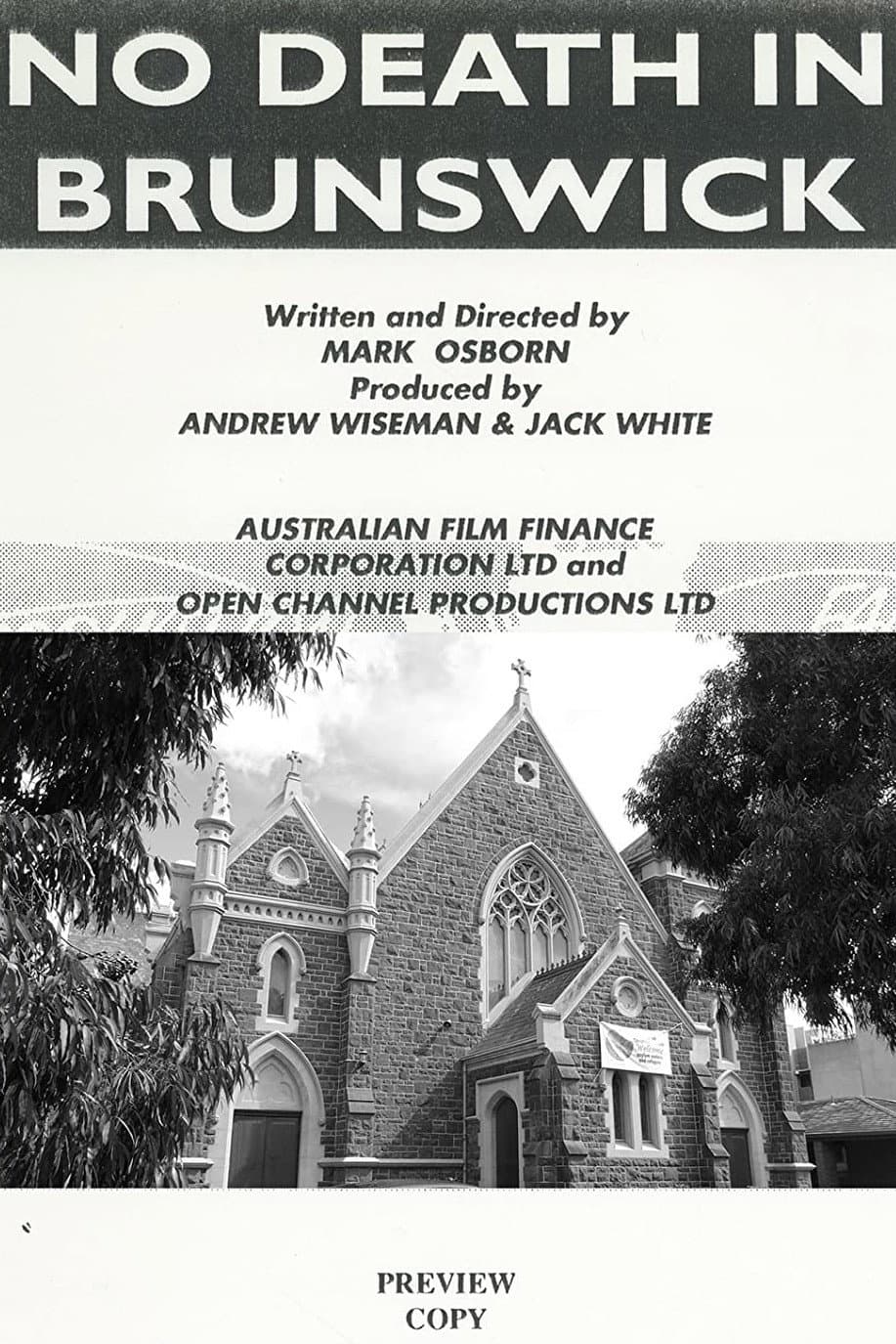 No Death in Brunswick backdrop