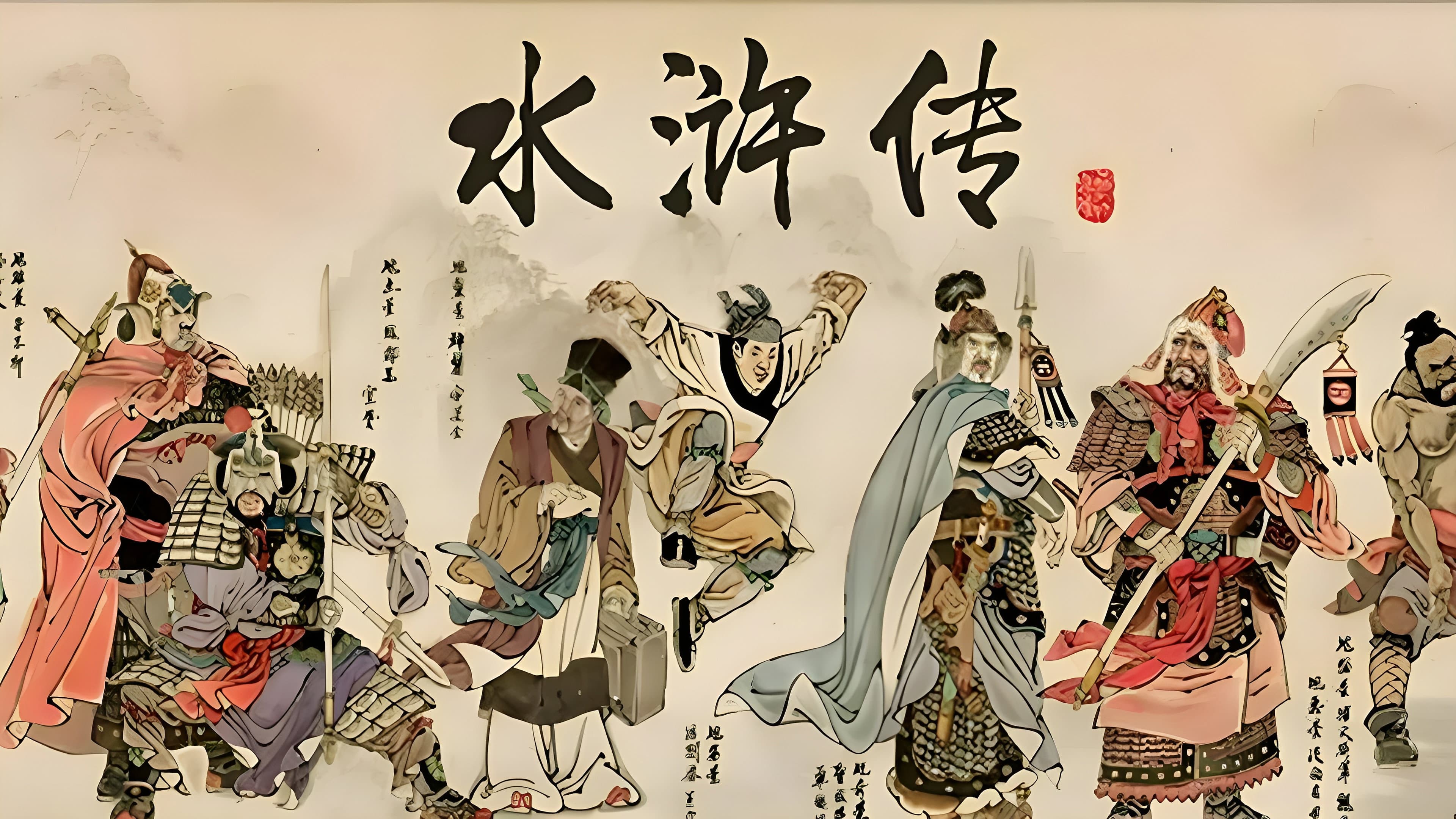 The Water Margin backdrop