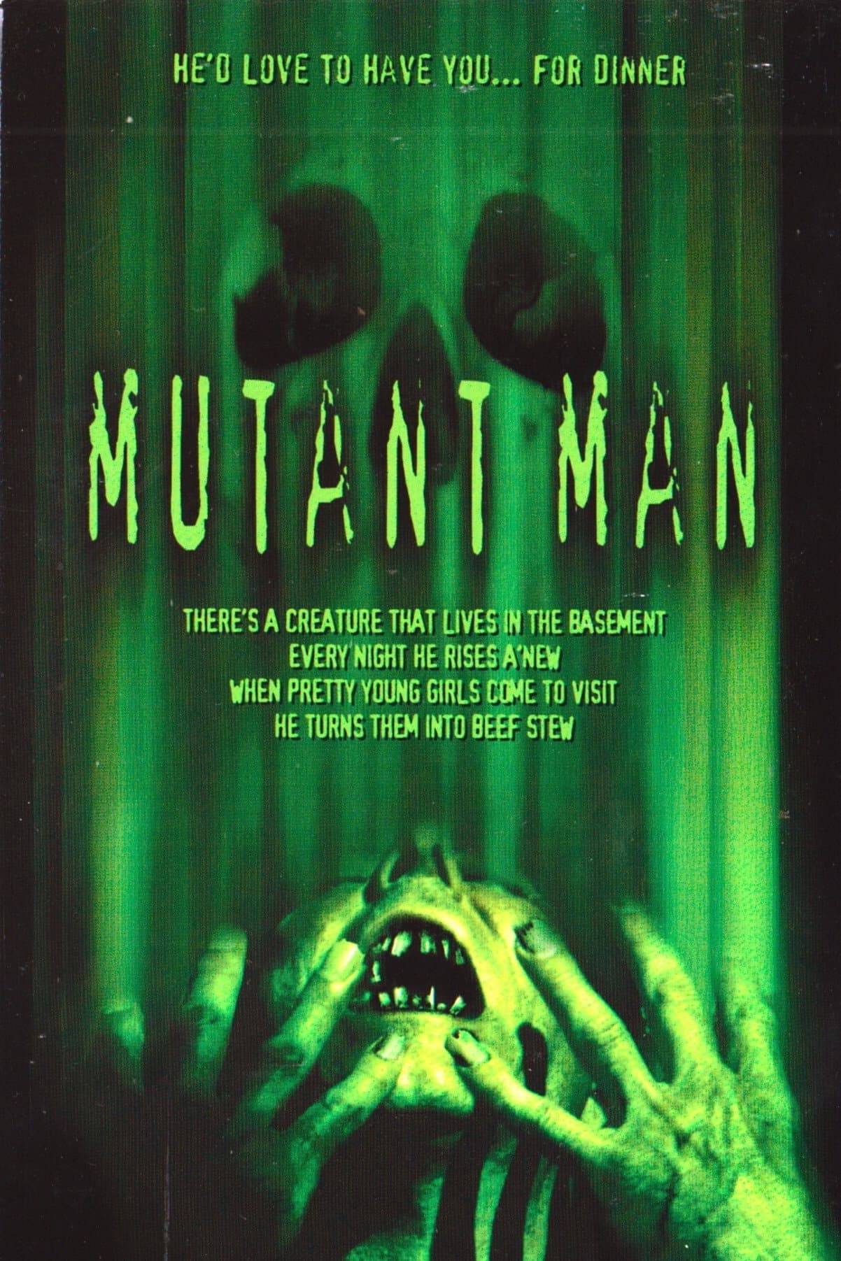 Mutant Man backdrop