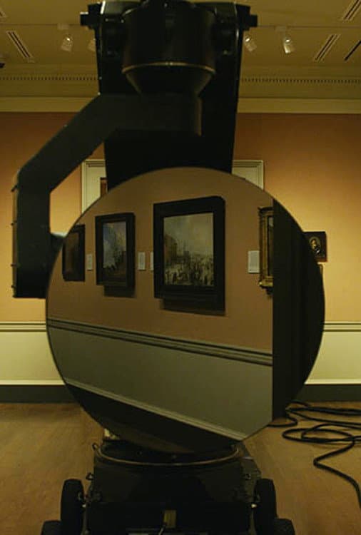 Black Mirror at the National Gallery backdrop