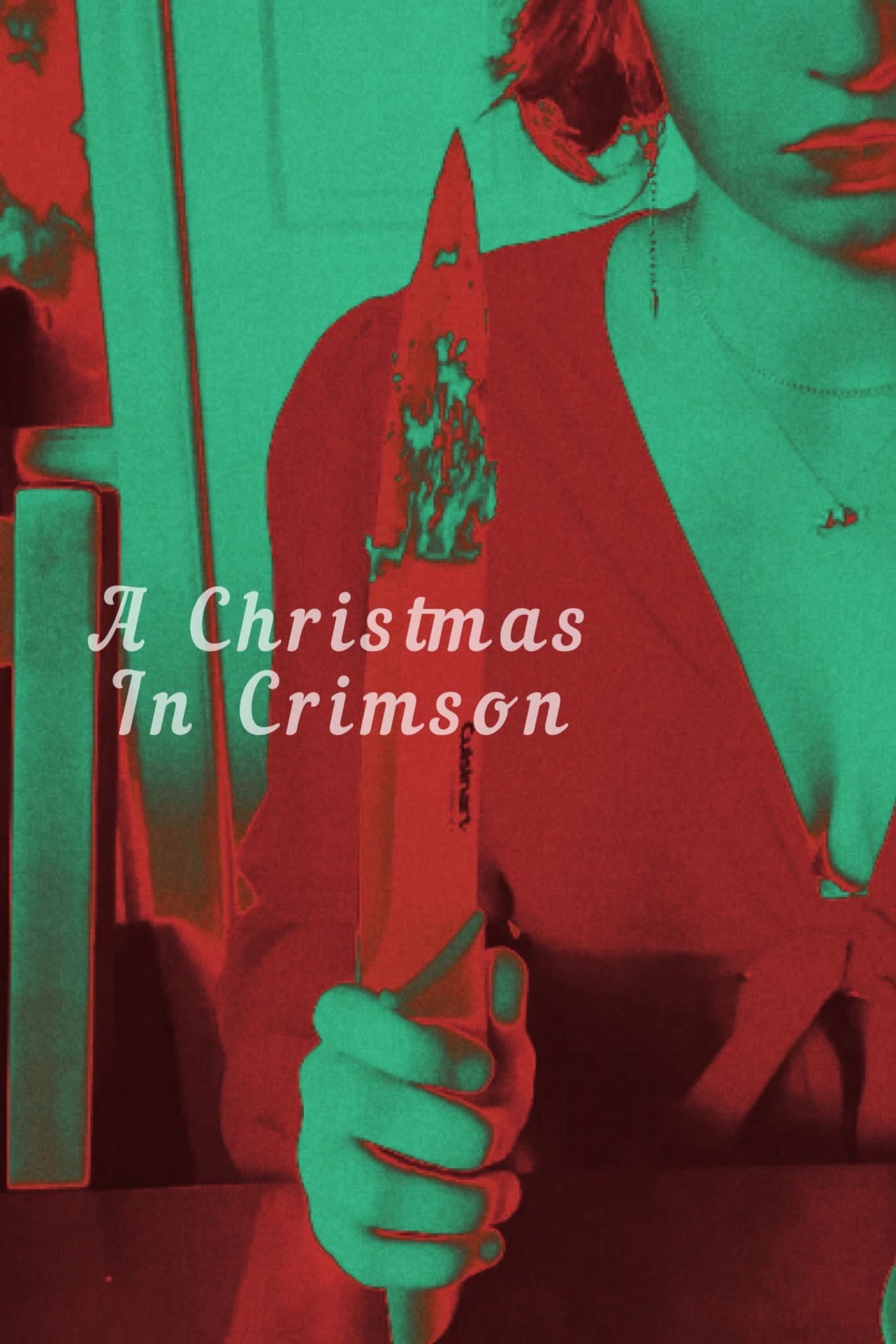 A Christmas In Crimson backdrop