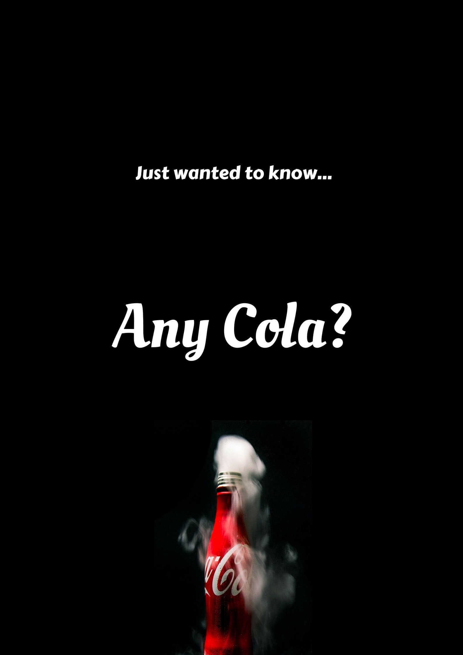 Cola backdrop
