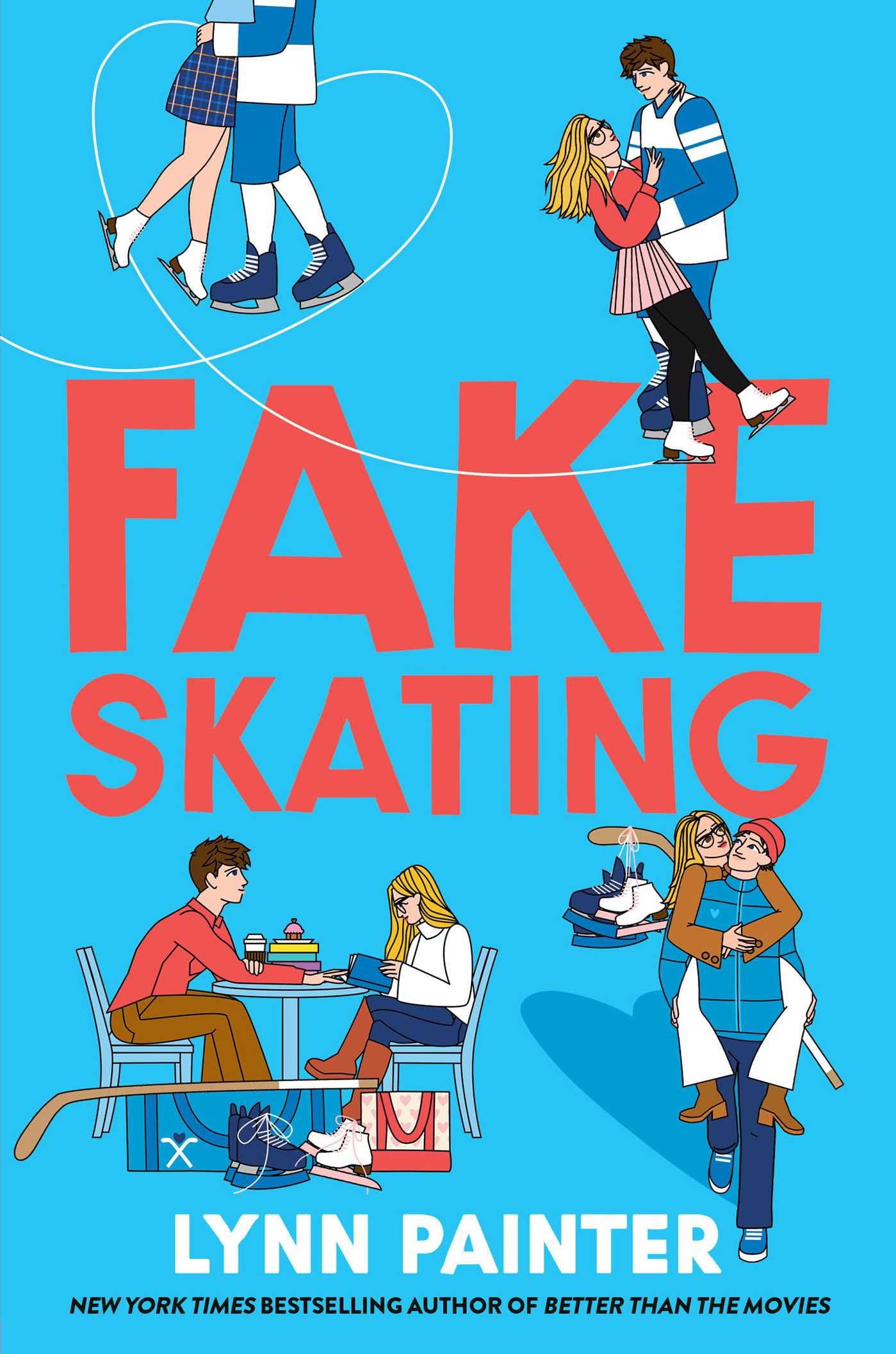 Fake Skating backdrop