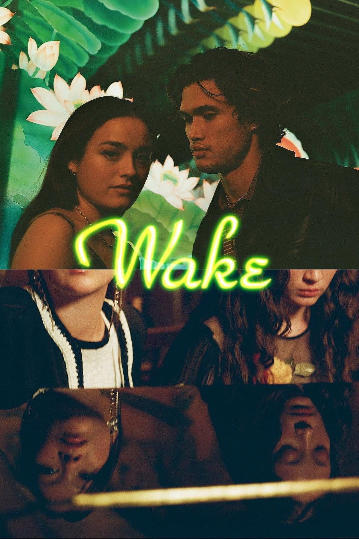 Wake backdrop