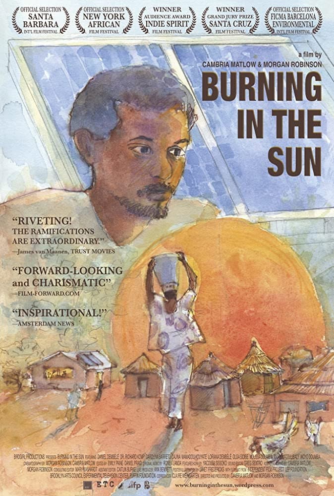 Burning in the Sun backdrop