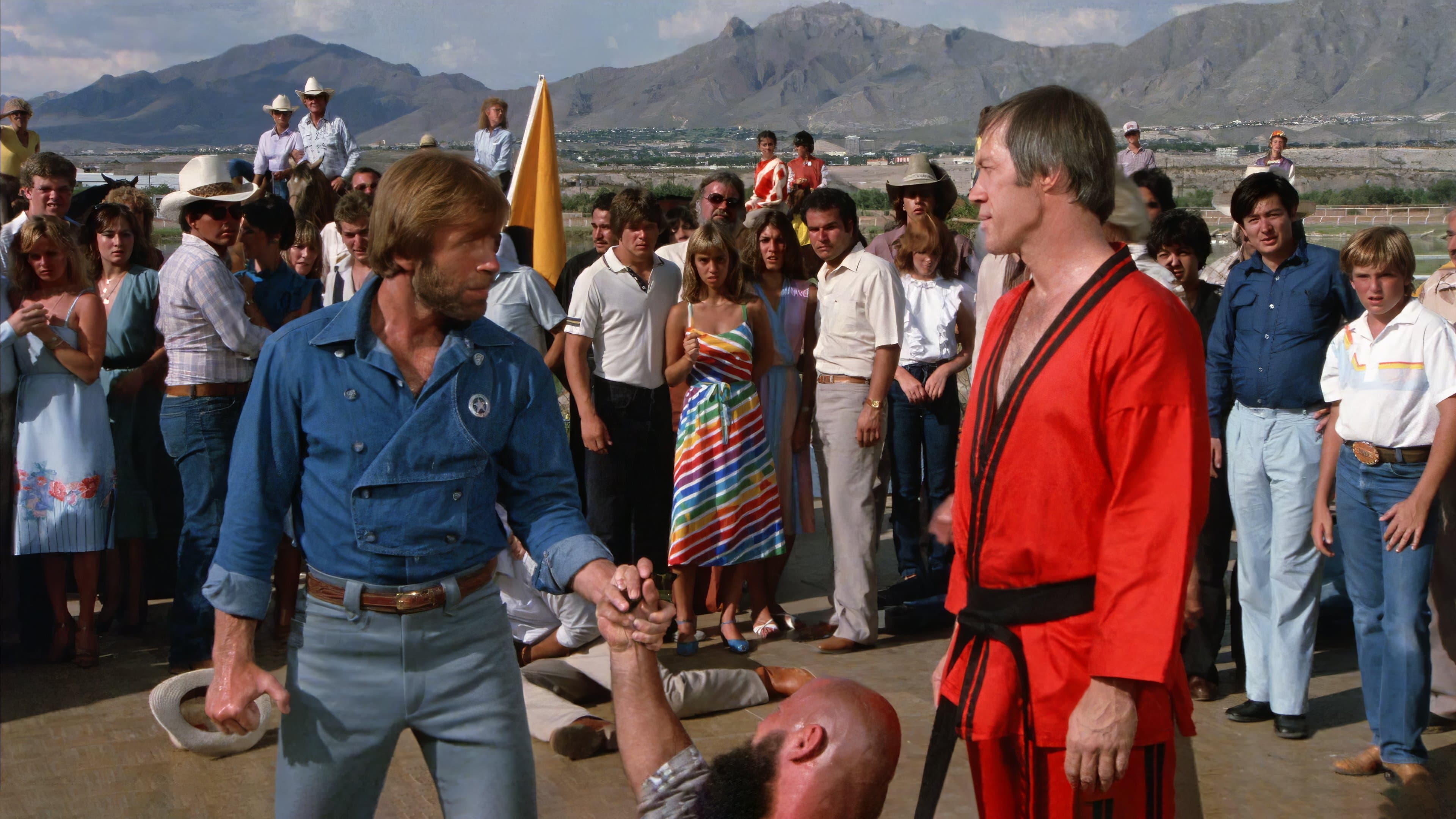 Lone Wolf McQuade backdrop