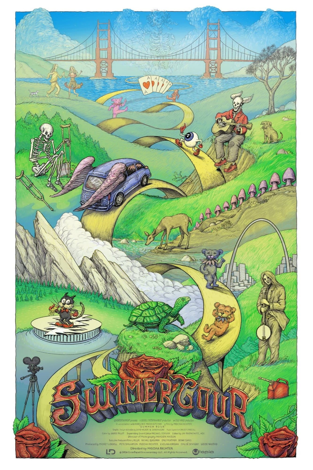 Summer Tour backdrop