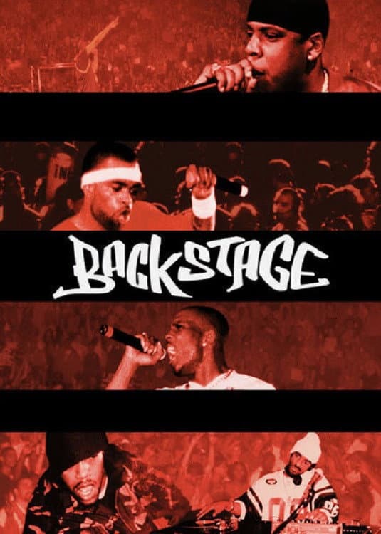Backstage backdrop