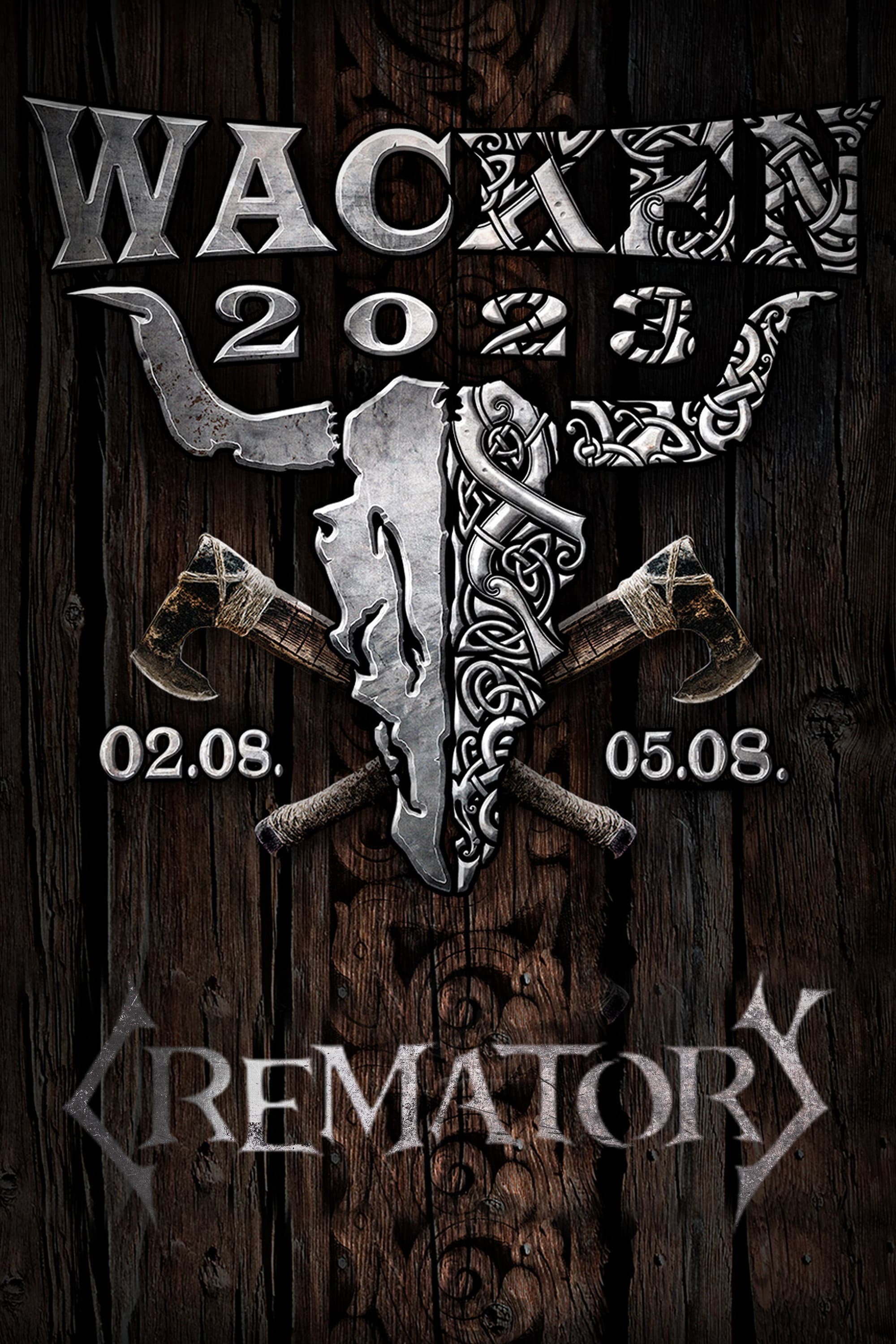 Crematory - Wacken Open air backdrop