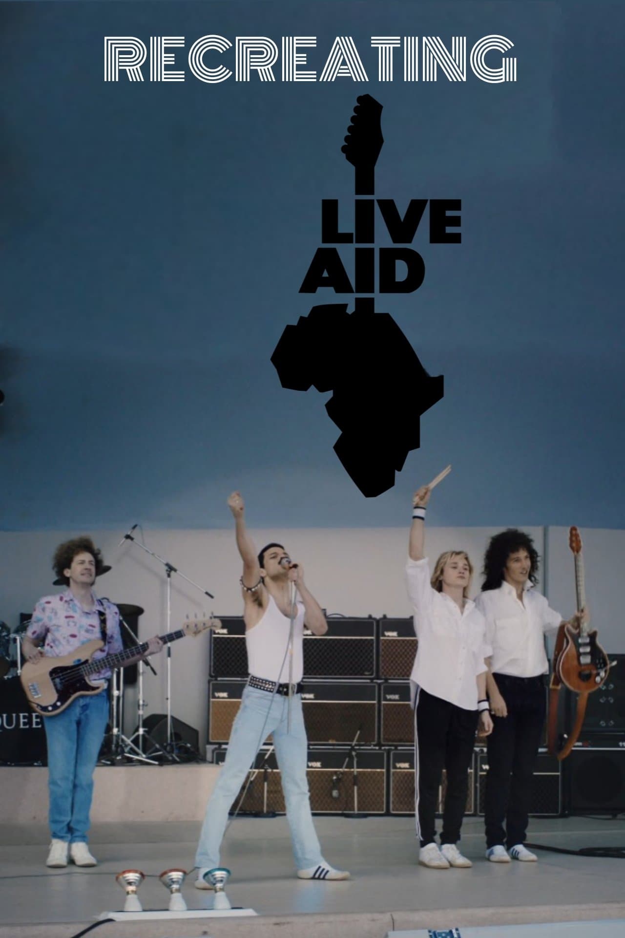 Bohemian Rhapsody: Recreating Live Aid backdrop