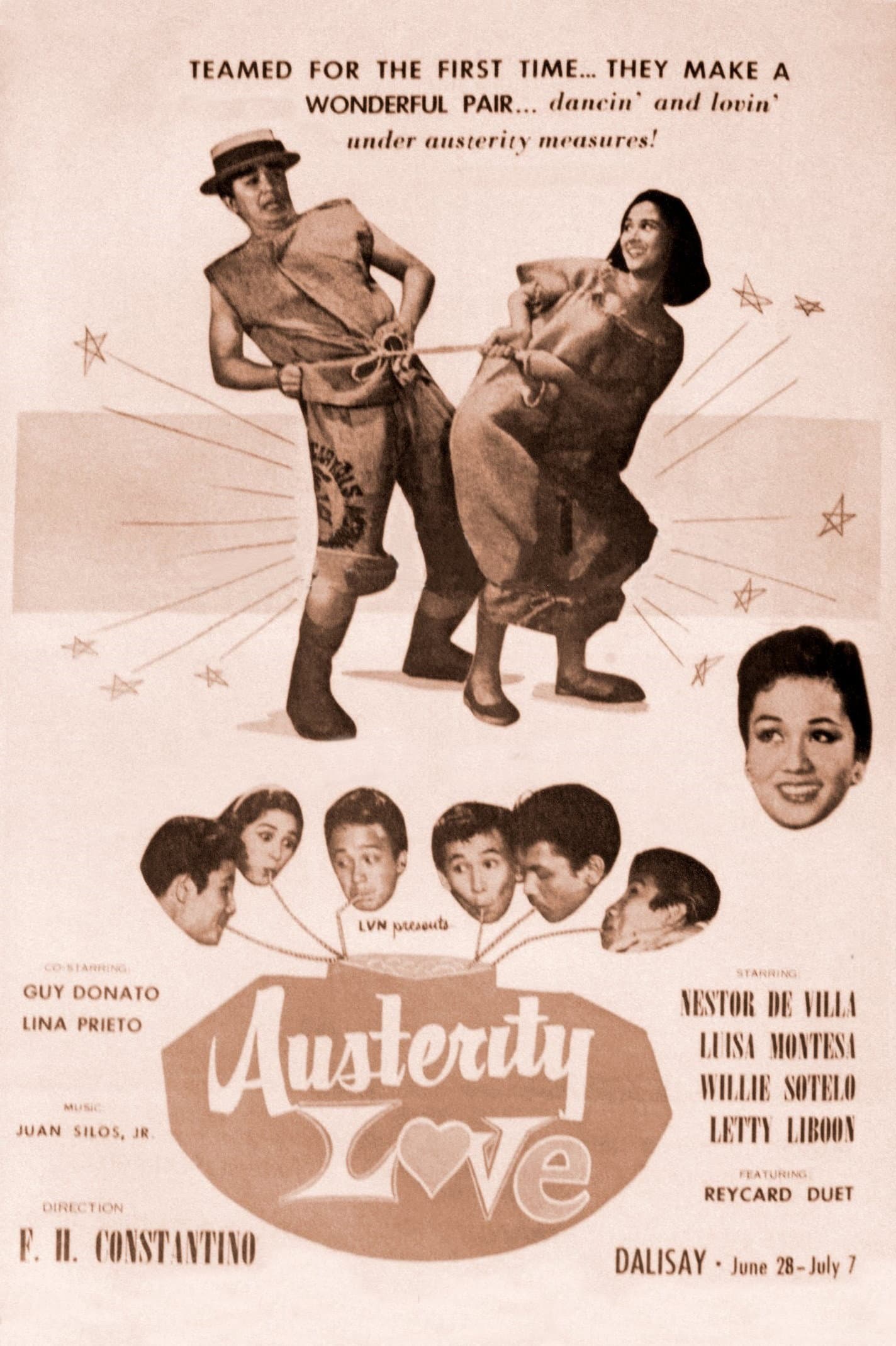 Austerity Love backdrop