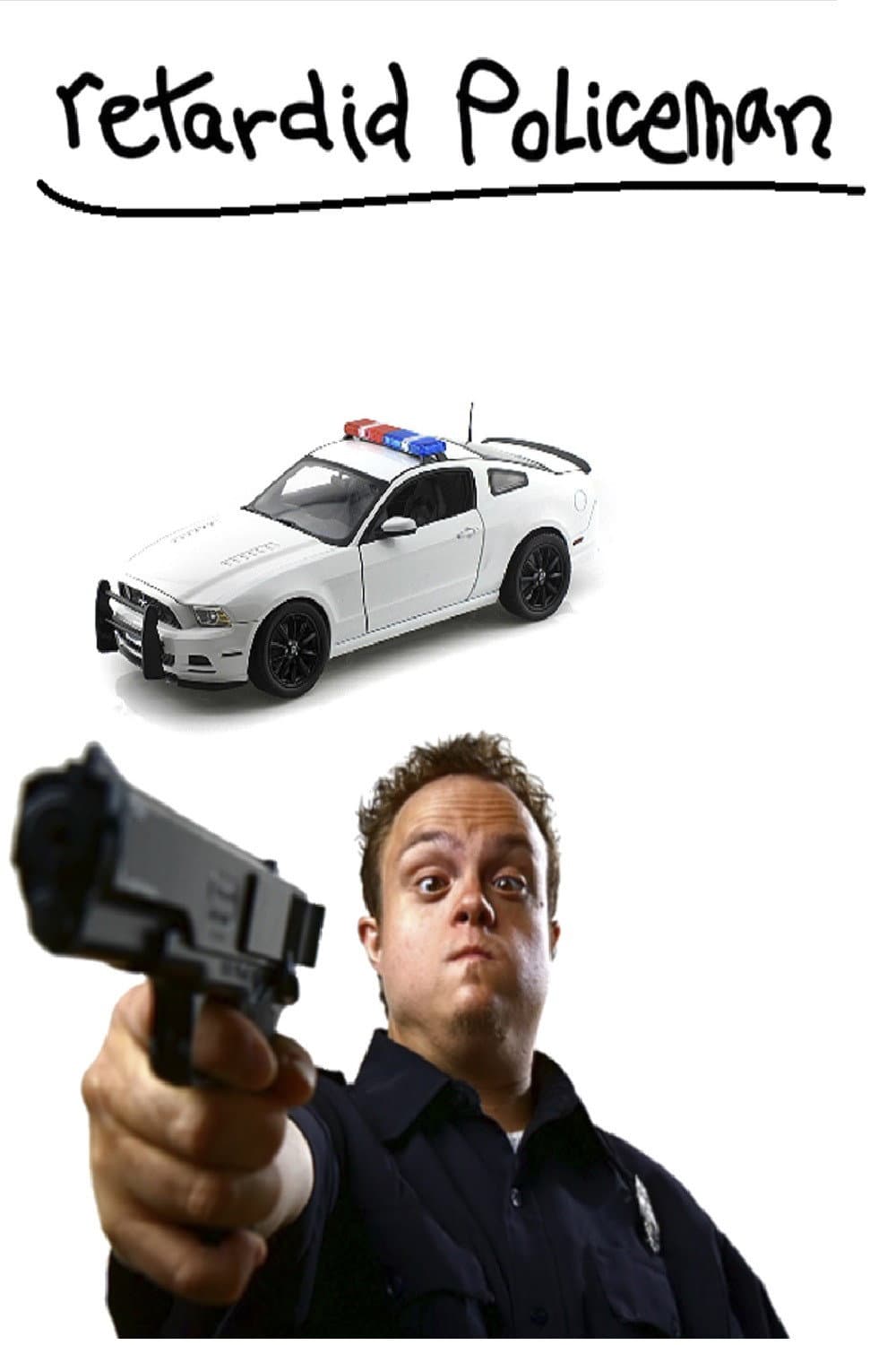 retardid policeman backdrop