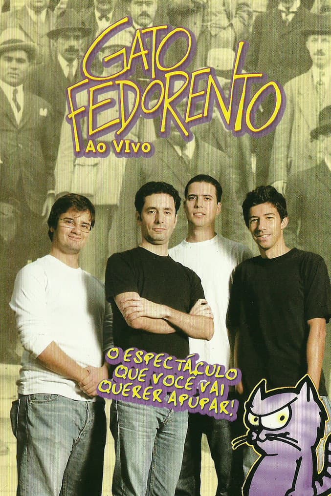 Gato Fedorento Live backdrop